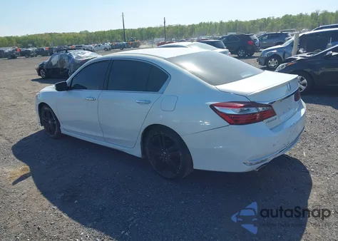 2016 Honda Accord Sport из США, поврежденный, VIN 1HGCR2F5XGA017783